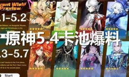 原神卡池卡池爆料最新,神秘角色即将登场，惊喜不断！